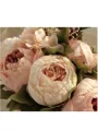 Graceful Free-Form Silk Flower Bridal Bouquets