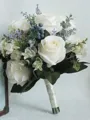 Fascinating Free-Form Silk Flower Bridal Bouquets