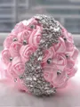 Gorgeous Round Artificial Flower Bridal Bouquets