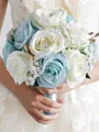 Attractive Round Silk Flower Bridal Bouquets