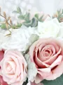 Gorgeous Free-Form Silk Flower Bridal Bouquets