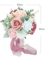 Gorgeous Free-Form Silk Flower Bridal Bouquets