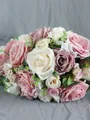 Classic Cascade Silk Flower Bridal Bouquets