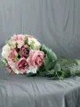 Classic Cascade Silk Flower Bridal Bouquets