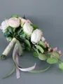 Pretty Cascade Silk Flower Bridal Bouquets