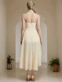 A-line One-Shoulder Sleeveless Charming Asymmetrical Chiffon Bridesmaid Dress With Layers