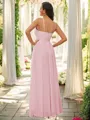 A-line V-Neck Elegant Sleeveless Floor-Length Chiffon Bridesmaid Dresses