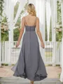 A-line V-Neck Fashion Sleeveless Floor-Length Chiffon Bridesmaid Dresses