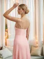 A-line V-Neck Stunning Sleeveless Floor-Length Chiffon Bridesmaid Dresses