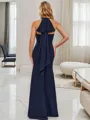 Confident Sheath/Column Floor-Length Chiffon Bridesmaid Dress With Slit