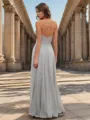A-line Princess Sweetheart Floor-Length Chiffon Bridesmaid Dress With Pleated