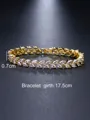 Elegant Alloy With Rhinestone Bracelets