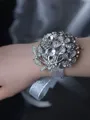 Pretty Satin Wrist Corsage