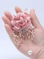 Classic Free-Form Silk Flower Boutonniere(Sold in a single piece)