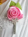 Pretty Free-Form Satin Boutonniere(Sold in a single piece)
