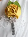 Pretty Free-Form Satin Boutonniere(Sold in a single piece)