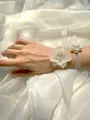 Gorgeous Plastic Wrist Corsage