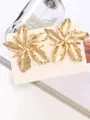 Women's Unique Floral Metal Hot Sale Earrings