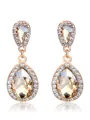 Vintage Alloy With Rhinestone Women's Earrings