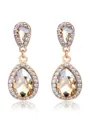 Vintage Alloy With Rhinestone Women's Earrings
