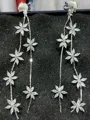 Beautiful Copper With Flower Hot Sale Drop Earrings