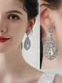 Charming Alloy With Rhinestone Earrings