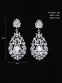 Charming Alloy With Rhinestone Earrings