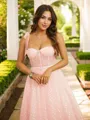 A-line Spaghetti Straps Unique Sleeveless Ankle-Length Homecoming Dresses