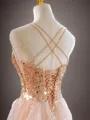 Delicate A-line Straps Short/Mini Homecoming Dress