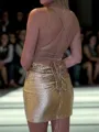 Show-stopping Sheath V-Neck Beading Short/Mini Homecoming Dress