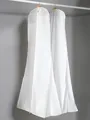 White Elegant Gown Length Garment Bags