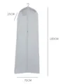 White Gown Length Garment Bags