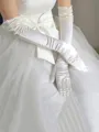 Simple Cloth Wedding Gloves