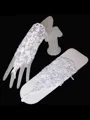 Gorgeous Tulle Lace Wedding Gloves