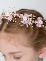 Lovely Alloy With Imitation Pearl Headbands