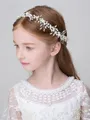 Chic Alloy With Imitation Pearl Headbands