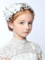 Luxurious Alloy With Imitation Pearl Headbands