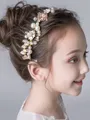 Gorgeous Alloy With Imitation Pearl Headbands
