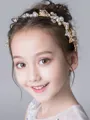 Gorgeous Alloy With Imitation Pearl Headbands