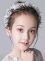 Charming Alloy With Imitation Pearl Headbands
