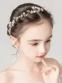 Awesome Alloy With Imitation Pearl Headbands
