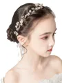 Awesome Alloy With Imitation Pearl Headbands