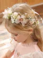 Brilliant Alloy With Hand-Made Flower Headbands
