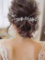 Charming Alloy With Imitation Pearl Headbands