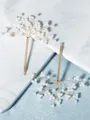 Elegant Alloy With Imitation Pearl Hairpins(2 Pieces)