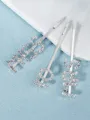 Stunning Alloy With Rhinestone Hairpins(3 Pieces)