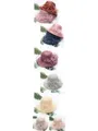 Ladies' Romantic Silk Flower Adjustable Beach/Sun Hats
