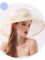Ladies' Lovely Silk Flower Kentucky Derby Hats/Tea Party Hats