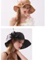 Ladies' Eye-catching Lace Silk Flower Adjustable Kentucky Derby Hats/Tea Party Hats