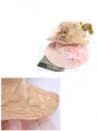 Ladies' Eye-catching Lace Silk Flower Adjustable Kentucky Derby Hats/Tea Party Hats